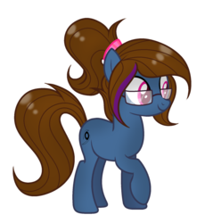 Size: 1024x1111 | Tagged: safe, artist:mintoria, oc, oc only, earth pony, pony, female, glasses, mare, simple background, solo, transparent background