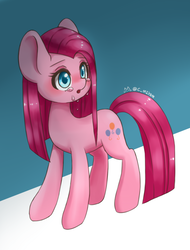 Size: 1401x1848 | Tagged: safe, artist:shusu, pinkie pie, earth pony, pony, g4, crying, cute, cuteamena, female, pinkamena diane pie, sad, solo