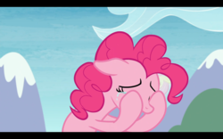 Size: 1280x800 | Tagged: safe, screencap, fluttershy, pinkie pie, pony, g4, the maud couple, crying, female, sad, solo