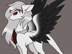 Size: 2048x1536 | Tagged: safe, artist:littlecritter, oc, oc:rumor stormblade, edolon, wings