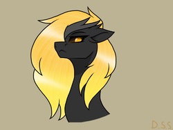 Size: 2048x1536 | Tagged: safe, artist:littlecritter, oc, oc:zakima darkfire, bust, edolon, horns