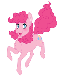 Size: 2500x3000 | Tagged: safe, artist:jackiebloom, pinkie pie, earth pony, pony, g4, cute, diapinkes, female, high res, ponk, simple background, solo, transparent background