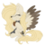 Size: 300x300 | Tagged: safe, artist:mintoria, oc, oc only, oc:dusty, pegasus, pony, cookie, female, food, mare, pixel art, simple background, sitting, solo, transparent background, two toned wings