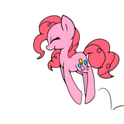 Size: 700x700 | Tagged: safe, artist:destroyer_aky, pinkie pie, earth pony, pony, g4, female, mare, simple background, solo, transparent background