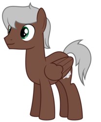 Size: 2500x3000 | Tagged: safe, artist:besttubahorse, oc, oc only, oc:dark roast, pegasus, pony, .svg available, high res, male, simple background, solo, stallion, svg, transparent background, vector