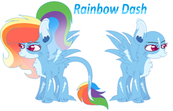 Size: 834x534 | Tagged: safe, artist:mlpeditbase, rainbow dash, pony, g4, female, solo