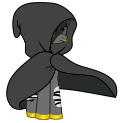 Size: 4361x4457 | Tagged: safe, artist:poppyglowest, oc, oc only, pony, zebra, absurd resolution, cloak, clothes, simple background, solo, transparent background, zebra oc