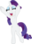 Size: 3000x4151 | Tagged: safe, alternate version, artist:eagle1division, rarity, pony, unicorn, g4, bipedal, cute, excited, eyes closed, female, full body, happy, mare, open mouth, raised hoof, raribetes, simple background, smiling, solo, standing, standing on one leg, transparent background, vector
