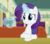 Size: 3405x3000 | Tagged: safe, artist:eagle1division, rarity, pony, unicorn, g4, the saddle row review, cup, female, food, high res, looking at you, magic, mare, restaurant, sitting, solo, tea, teacup, telekinesis, vector