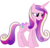 Size: 6336x6044 | Tagged: safe, artist:stillfire, edit, editor:slayerbvc, vector edit, princess cadance, alicorn, pony, g4, my little pony: friendship is magic, three's a crowd, absurd resolution, accessory-less edit, bare hooves, concave belly, female, grin, mare, missing accessory, simple background, slender, smiling, solo, thin, transparent background, vector