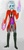 Size: 970x2048 | Tagged: safe, artist:starwantrix, trixie, human, vampire, g4, cute, fangs, glowing hands, humanized, pixel art, smiling