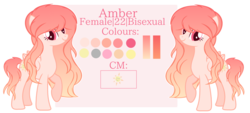 Size: 1600x724 | Tagged: safe, artist:venomns, oc, oc only, oc:amber, pegasus, pony, female, mare, reference sheet, simple background, solo, transparent background