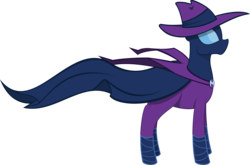 Size: 6877x4541 | Tagged: safe, artist:alltimemine, mare do well, pony, g4, absurd resolution, female, hat, hooves, inkscape, mare, simple background, solo, transparent background, vector