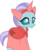 Size: 421x577 | Tagged: safe, artist:frownfactory, ocellus, changedling, changeling, g4, horse play, my little pony: friendship is magic, .svg available, cute, diaocelles, fake cutie mark, fake ears, fake horn, fake tail, female, simple background, smiling, solo, svg, transparent background, vector, wig