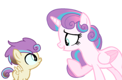 Size: 912x600 | Tagged: safe, artist:rainbows-skies, princess flurry heart, oc, pegasus, pony, g4, 5-year-old, base used, foal, offspring, older, older flurry heart, parent:pound cake, parent:princess flurry heart, parents:poundflurry, simple background, transparent background