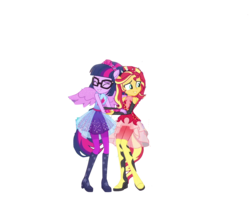 Size: 1278x1024 | Tagged: safe, editor:php77, sci-twi, sunset shimmer, twilight sparkle, equestria girls, equestria girls specials, g4, my little pony equestria girls: better together, my little pony equestria girls: forgotten friendship, cute, eyes closed, female, hug, lesbian, ship:sci-twishimmer, ship:sunsetsparkle, shipping, simple background, transparent background, twiabetes