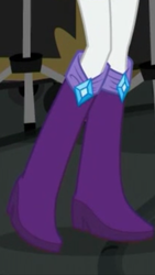 Size: 1242x2208 | Tagged: safe, screencap, rarity, equestria girls, equestria girls specials, g4, my little pony equestria girls: movie magic, boots, cropped, legs, pictures of legs, raised leg, shoes, solo