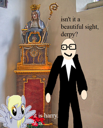 Size: 586x720 | Tagged: safe, artist:pastaboy, derpy hooves, g4, 1000 hours in ms paint, harry hill, quality, walpurgis night, walpurgisnacht
