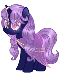 Size: 800x1000 | Tagged: safe, artist:xxmelody-scribblexx, oc, oc only, pony, unicorn, cloak, clothes, female, freckles, horn, horn ring, mare, see-through, simple background, solo, transparent background