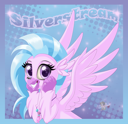 Size: 800x773 | Tagged: safe, artist:unisoleil, silverstream, classical hippogriff, hippogriff, g4, school daze, cute, diastreamies, female, happy, looking at you, smiling, solo, squee