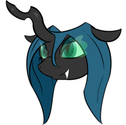 Size: 851x843 | Tagged: source needed, safe, artist:skyspeardraw, queen chrysalis, changeling, changeling queen, g4, female, mask, simple background, solo, transparent background