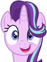 Size: 4511x6000 | Tagged: safe, artist:korsoo, starlight glimmer, pony, unicorn, g4, absurd resolution, bust, cute, female, glimmerbetes, happy, looking at you, open mouth, portrait, simple background, smiling, solo, transparent background, vector