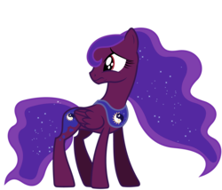 Size: 6000x5143 | Tagged: safe, artist:90sigma, artist:mystserie, edit, vector edit, princess luna, oc, pegasus, pony, g4, absurd resolution, recolor, simple background, transparent background, vector