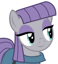 Size: 2388x2628 | Tagged: safe, artist:sketchmcreations, maud pie, earth pony, pony, g4, the maud couple, cute, high res, maudabetes, simple background, smiling, solo, transparent background, vector, when she smiles