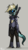 Size: 2400x4255 | Tagged: safe, artist:fenixdust, oc, oc:lily, dracony, hybrid, armor, bipedal, black sclera, female, mare, sword, weapon