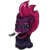 Size: 894x894 | Tagged: safe, artist:witchtaunter, tempest shadow, pony, unicorn, g4, my little pony: the movie, broken horn, descriptive noise, eye scar, female, horn, mare, puffy cheeks, raspberry, raspberry noise, scar, simple background, solo, text, tongue out, transparent background, wavy mouth