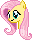 Size: 32x40 | Tagged: artist needed, safe, fluttershy, pony, g4, animated, female, gif, pixel art, simple background, solo, transparent background