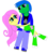 Size: 748x825 | Tagged: artist needed, safe, fluttershy, oc, equestria girls, g4, boots, canon x oc, clothes, female, male, shoes, simple background, skirt, socks, straight, transparent background