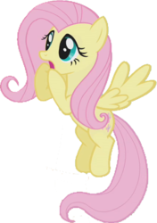 Size: 426x605 | Tagged: safe, edit, edited screencap, screencap, fluttershy, pony, g4, background removed, female, simple background, solo, transparent background