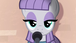 Size: 1920x1080 | Tagged: safe, screencap, maud pie, g4, the maud couple, microphone