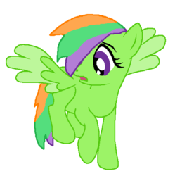 Size: 522x524 | Tagged: artist needed, safe, oc, oc only, oc:secondary shot, pony, 1000 hours in ms paint, simple background, solo, white background
