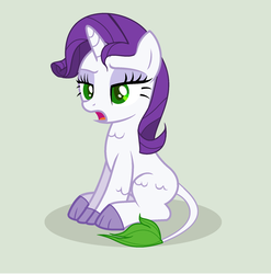 Size: 1868x1888 | Tagged: safe, artist:aurora-light-x, oc, oc only, oc:opal, dracony, hybrid, base used, female, interspecies offspring, offspring, parent:rarity, parent:spike, parents:sparity, sitting, solo