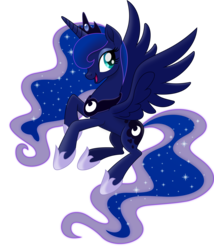 Size: 5756x6712 | Tagged: safe, artist:kopcap94, princess luna, pony, g4, my little pony: the movie, .svg available, absurd resolution, female, hoof shoes, simple background, solo, transparent background, vector