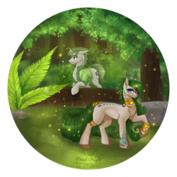 Size: 1748x1748 | Tagged: safe, artist:orealnight, oc, oc only, pony, forest, jewelry, simple background, transparent background