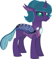 Size: 1614x1854 | Tagged: safe, artist:andrevus, oc, oc only, changedling, changeling, changedling oc, changedling queen oc, simple background, solo, transparent background, vector