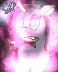 Size: 539x666 | Tagged: safe, artist:sketchpon, oleander (tfh), them's fightin' herds, community related, glowing