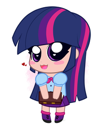 Size: 1727x2048 | Tagged: safe, artist:kittyrosie, twilight sparkle, alicorn, equestria girls, g4, :3, blush sticker, blushing, book, bowtie, chibi, clothes, cute, heart, heart eyes, human coloration, leg warmers, looking at you, open mouth, shirt, shoes, simple background, skirt, solo, twiabetes, twilight sparkle (alicorn), white background, wingding eyes