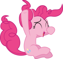 Size: 5008x4649 | Tagged: safe, artist:jhayarr23, pinkie pie, g4, the maud couple, absurd resolution, female, simple background, transparent background, vector