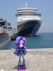 Size: 4608x3456 | Tagged: safe, starlight glimmer, equestria girls, g4, cruise ship, doll, equestria girls minis, female, irl, photo, singapore, toy