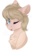 Size: 2048x3000 | Tagged: safe, artist:cinnamontee, oc, oc only, oc:vital sparkle, earth pony, pony, bust, female, high res, mare, one eye closed, portrait, simple background, solo, transparent background, wink