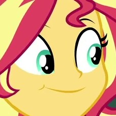 Size: 228x228 | Tagged: safe, screencap, sunset shimmer, equestria girls, equestria girls specials, g4, my little pony equestria girls: better together, my little pony equestria girls: forgotten friendship, cropped, cute, female, shimmerbetes, smiling, solo