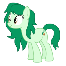 Size: 2300x2300 | Tagged: safe, artist:gouhlsrule, artist:raffaellocandifer, wallflower blush, earth pony, pony, g4, base artist:raffaellocandifer, base used, base:raffaellocandifer, cute, equestria girls ponified, female, flowerbetes, high res, mare, ponified, simple background, solo, transparent background