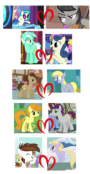 Size: 900x1725 | Tagged: safe, edit, edited screencap, screencap, bon bon, carrot top, derpy hooves, dinky hooves, dj pon-3, doctor whooves, golden harvest, lyra heartstrings, octavia melody, pipsqueak, sweetie drops, time turner, vinyl scratch, written script, earth pony, pegasus, pony, unicorn, g4, .svg available, colt, female, filly, foal, goldenscript, heart, hooves, horn, lesbian, male, mare, open mouth, ship:dinkysqueak, ship:doctorderpy, ship:lyrabon, ship:scratchtavia, shipping, shipping chart, shipping domino, smiling, stallion, straight, sunglasses, svg, vector, wings
