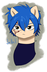 Size: 2279x3444 | Tagged: safe, artist:stormer, pony, crossover, fairy tail, high res, jellal fernandes, ponified