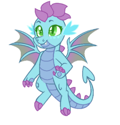 Size: 496x514 | Tagged: safe, artist:ponycat-artist, oc, oc only, oc:diamont night, dragon, base used, dragon oc, female, next generation, offspring, parent:princess ember, parent:spike, parents:emberspike, simple background, solo, transparent background