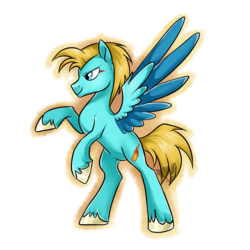 Size: 1500x1500 | Tagged: safe, artist:sapphirescarletta, oc, oc only, oc:dusk flare, pegasus, pony, digital art, male, request, requested art, simple background, solo, spread wings, stallion, transparent background, wings